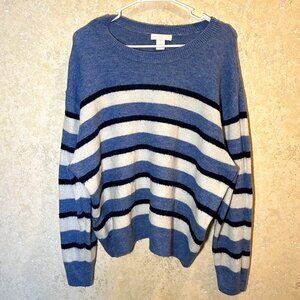 H&M Striped Knit Sweater